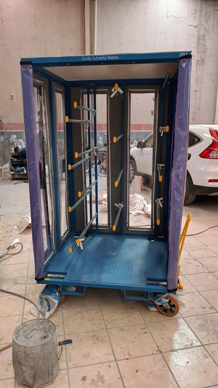 Fabricación de dolies y racks 4